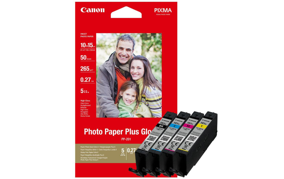 Canon, Tintenset CLI-581XL