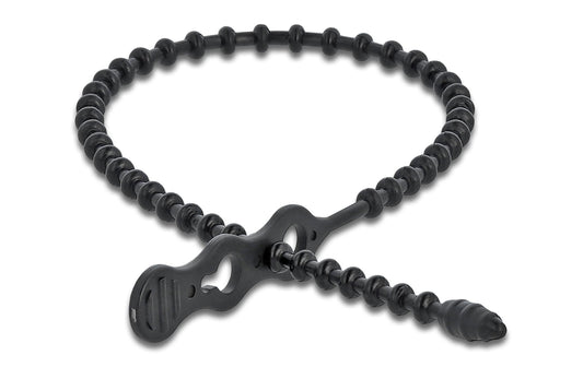 Delock | Blitzbinder 310x4.5mm 10 Stk. | wiederverwendbar, schwarz