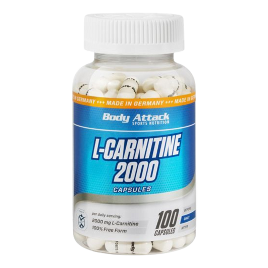Body Attack | L-Carnitine 2000 | 100 Caps