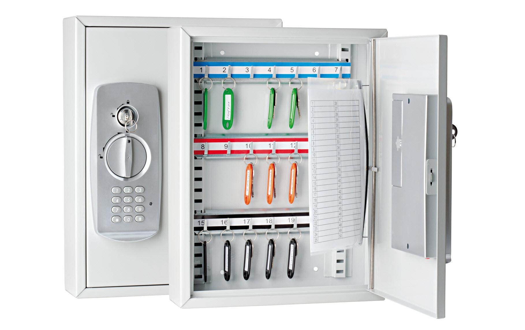 Wedo Schlüsselschrank 21er mit Zahlencode