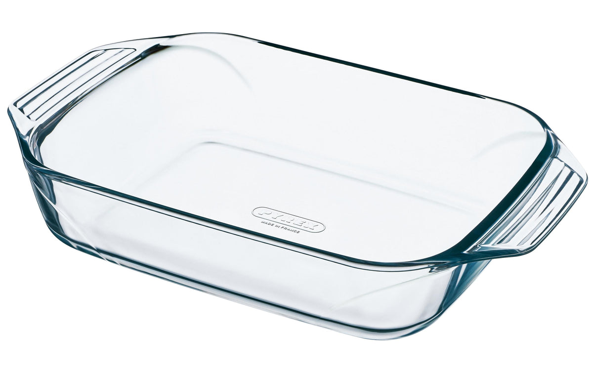 Pyrex, Auflaufform 30 x 20 cm Eckig, Transp