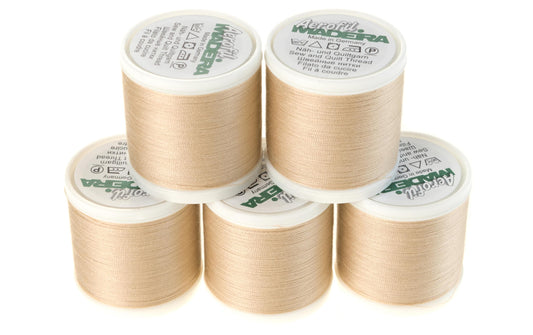 Madeira | Näh-, Quilt, Overlockg. Aerofil 120 | 5 Spulen à 400m, FC 8822 beige