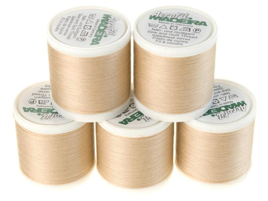 Madeira | Näh-, Quilt, Overlockg. Aerofil 120 | 5 Spulen à 400m, FC 8822 beige
