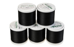 Madeira, Stickgarn Rayon No.40 Schwarz
