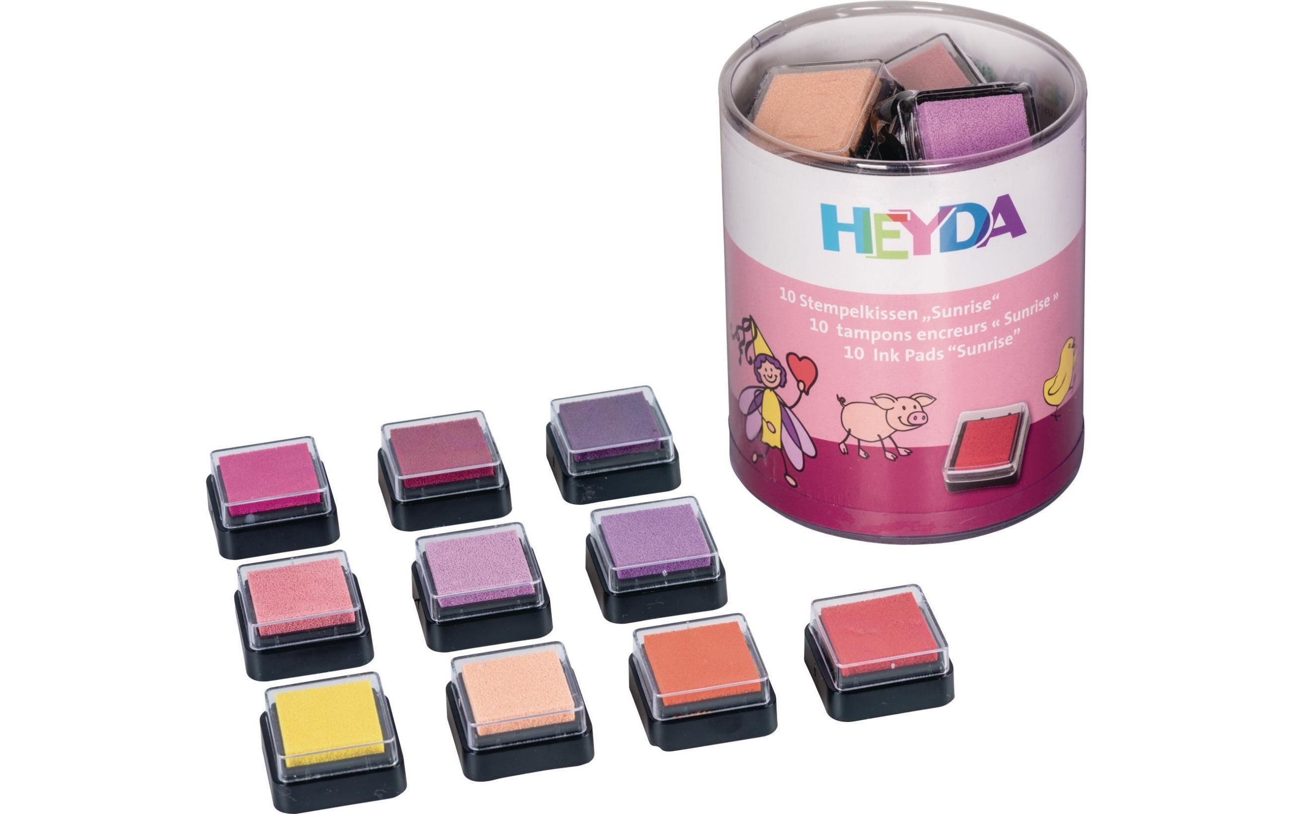 Heyda Stempelkissen-Set Sunrise