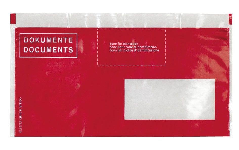 Elco Quick Vitro Dokumententaschen rot,