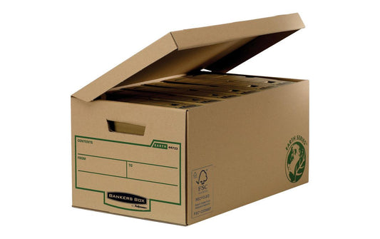 Fellowes | BankersBox EarthSeries Klappbox | 10 Stk., braun
