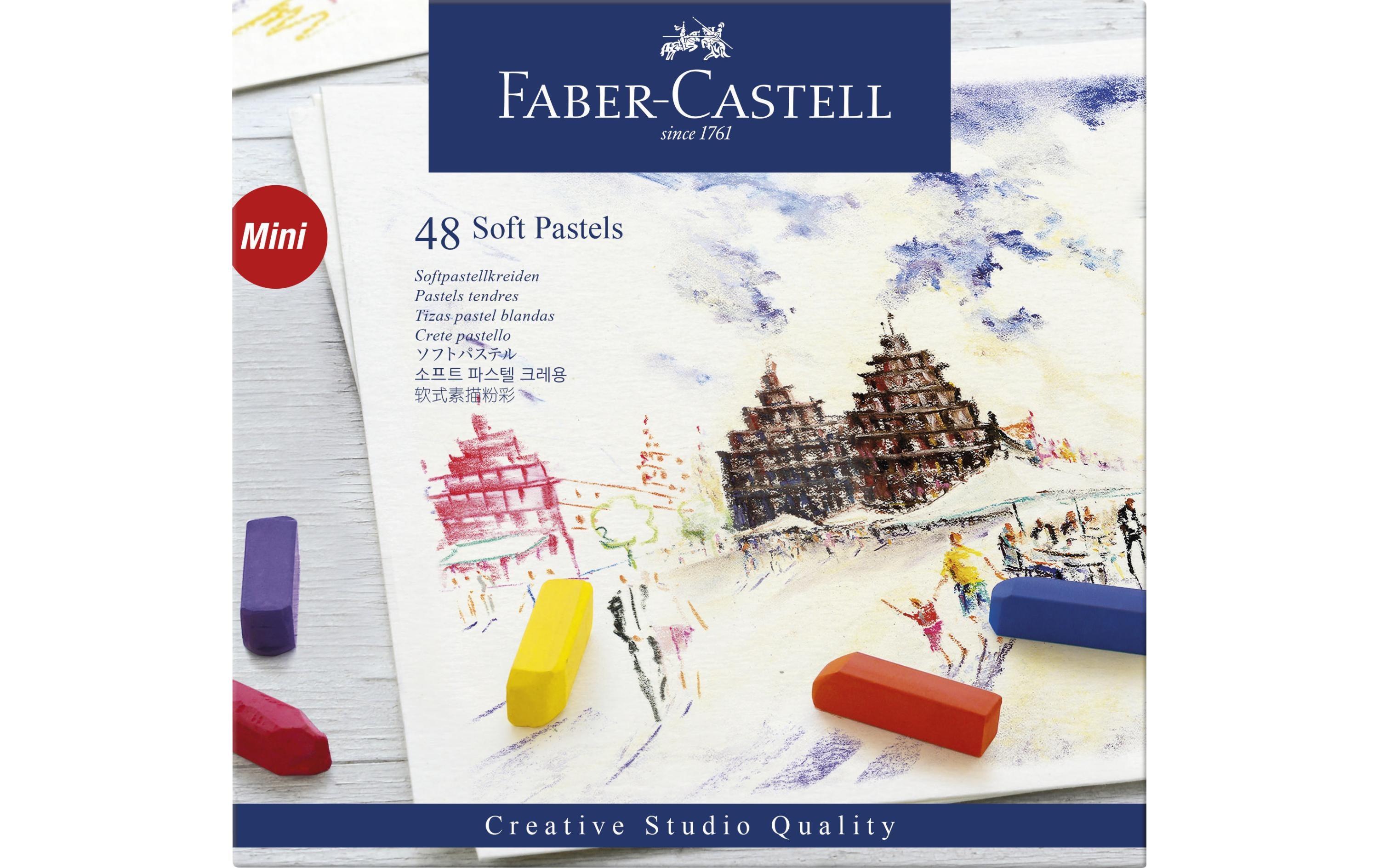 Faber-Castell, Pastellkreide Soft Mini 48 S