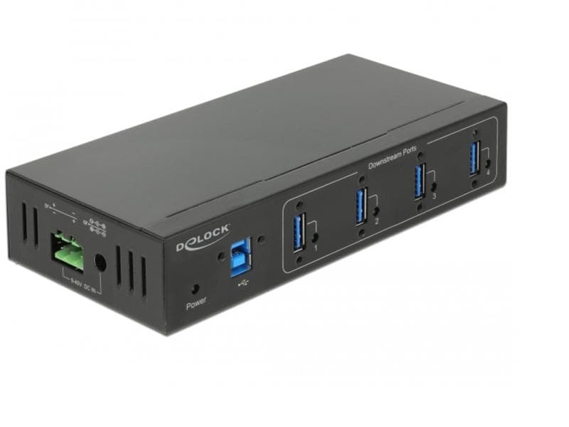 Delock | USB 3 Hub 4-Port USB Typ-A | mit 15 kV ESD Schutz