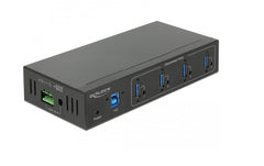 Delock | USB 3 Hub 4-Port USB Typ-A | mit 15 kV ESD Schutz