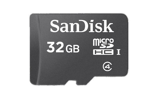 SanDisk microSDHC Card 32GB, Class 4