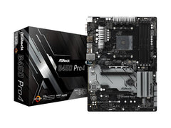 ASRock | B450 PRO4 R2.0, ATX, AM4 | AMD B450, 4x DDR4, PCI-E 3.0