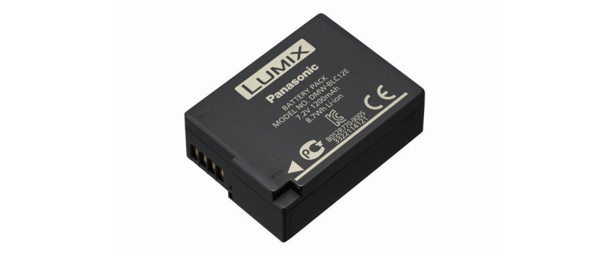 Panasonic Lithium-Ionen-Akku DMW-BLC12E