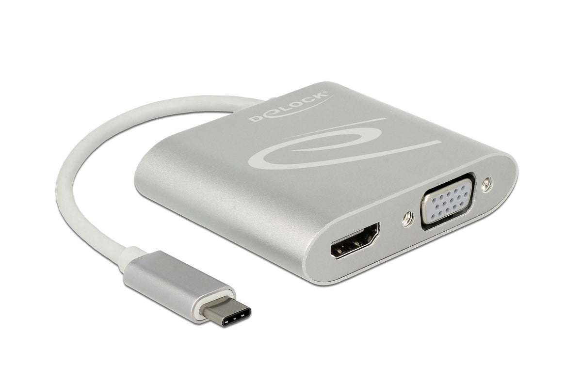 Monitor Splitter USB Typ-C  zu DP/HDMI/VGA