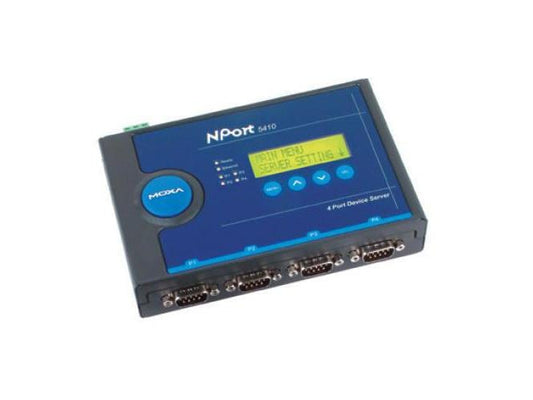 Moxa | NPort 5450, LAN-Seriell Server, 4 Port | 4-port RS-232/422/485