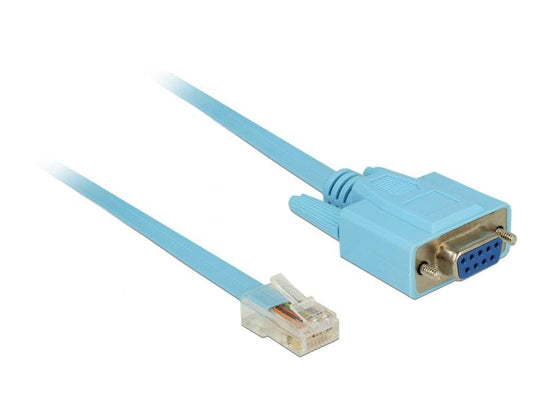 Delock | RS-232 zu RJ-45 Konsolenkabel | für Cisco & andere Netzwerkgeräte