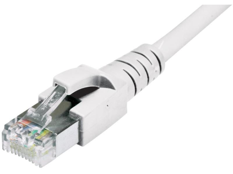Dätwyler IT Infra | Patchkabel RJ-45 - RJ-45 | Cat 6A, S/FTP, 20 m, Weiss