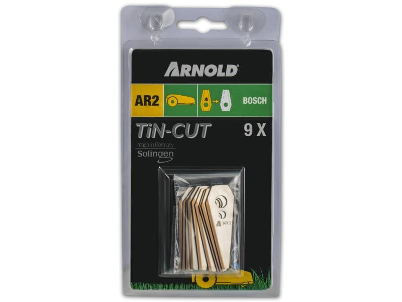 Arnold | Bosch 9 Messer | inkl. Schrauben
