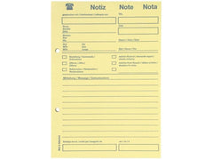 ELCO | Telefonblock, 5 Pack | gelb, Recycling, 65g/m2