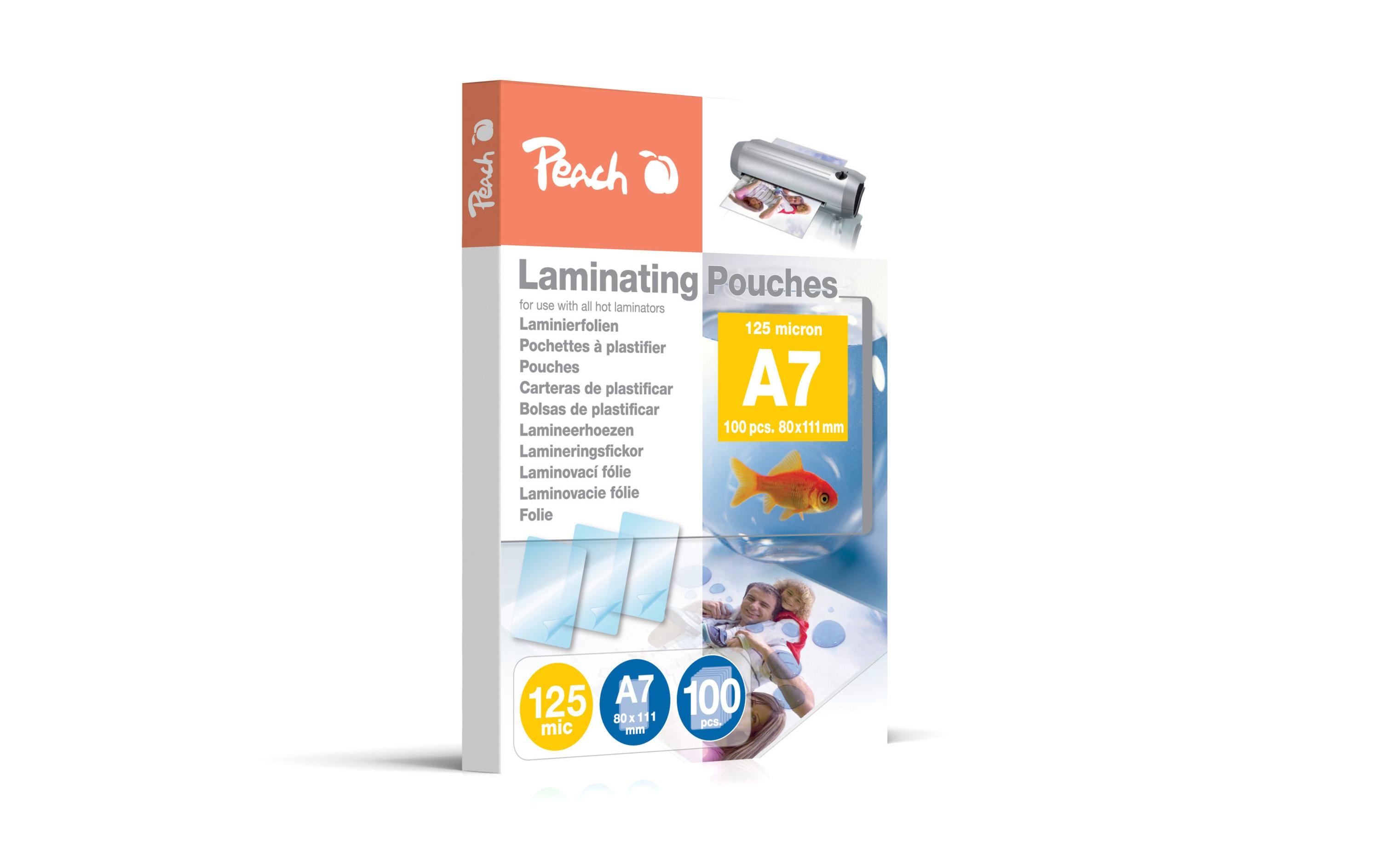Peach Laminierfolie A7