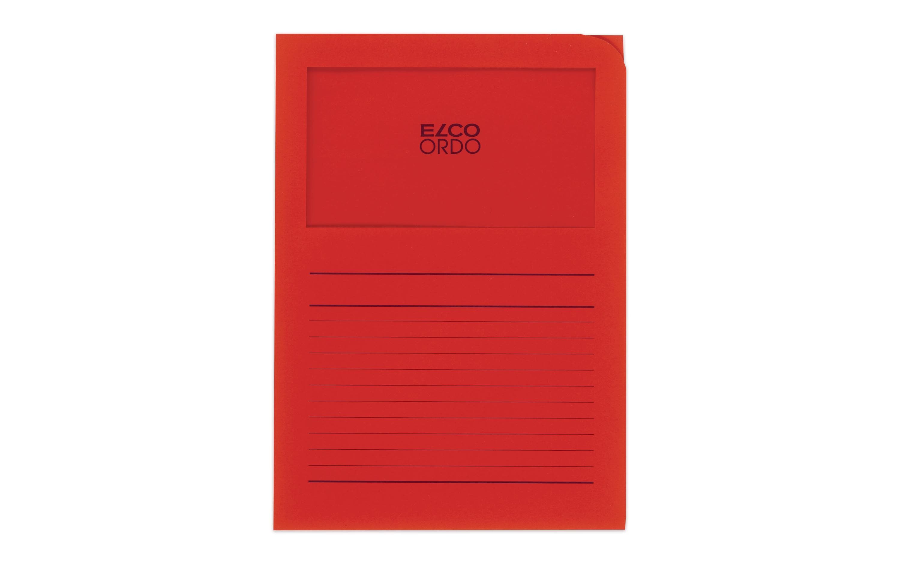 ELCO, Sichthülle Ordo Classico Rot, 100 Stü