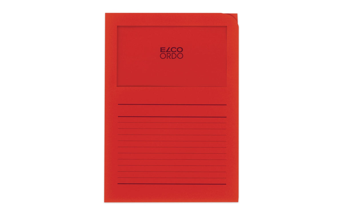 ELCO, Sichthülle Ordo Classico Rot, 100 Stü