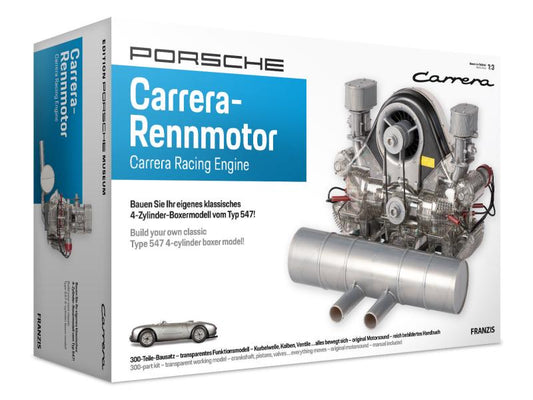 Franzis | Porsche Carrera-Rennmotor | Bauen Sie ihr eigenen Porsche 547 Rennmotor