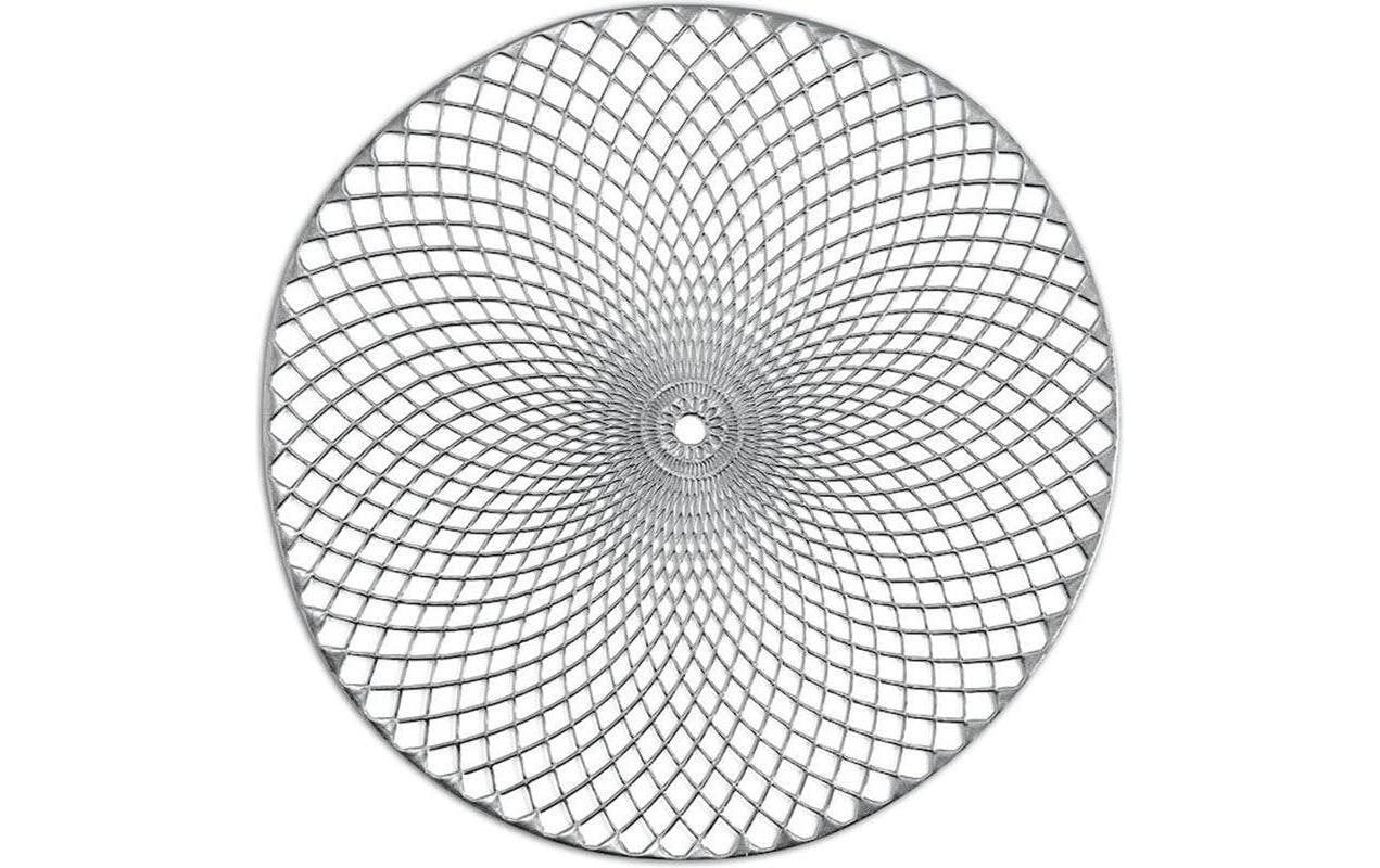 Zeller Present Tischset Mandala rund silber