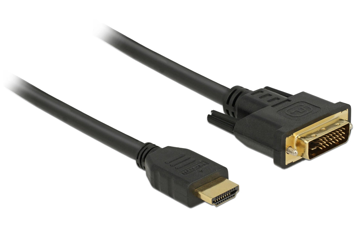 Delock, Kabel HDMI – DVI, 10 m, bidirektion