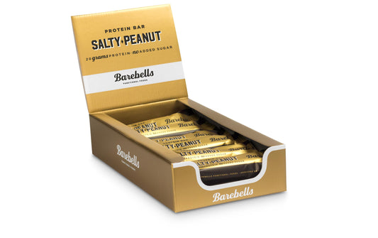 Barebells | Riegel Protein Bar, Salty Peanut | Box mit 12 Riegeln