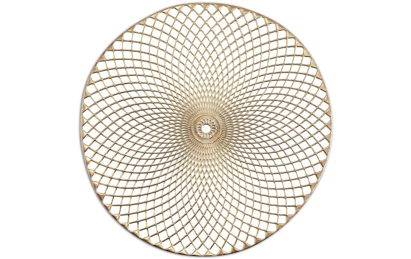 Zeller Present Tischset Mandala rund gold
