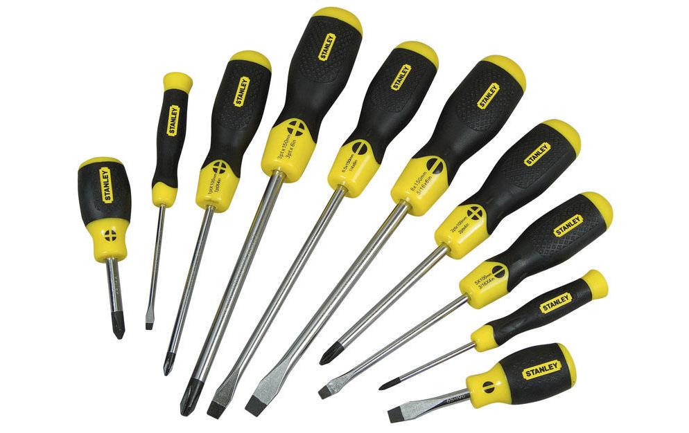 Stanley Schraubendreher Set, 10-Teilig