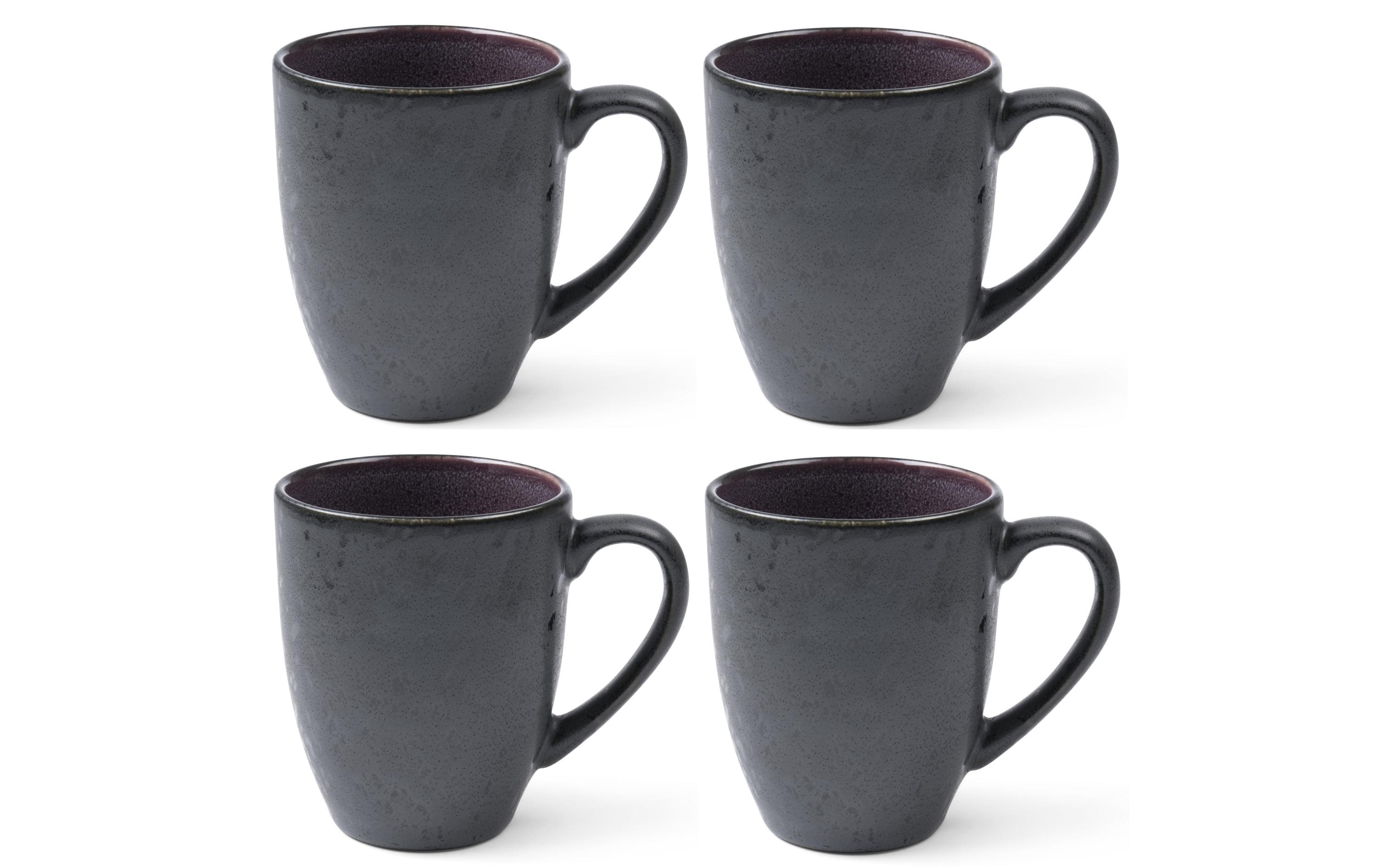 Bitz, Kaffeetasse 300 ml, 4 Stück, Dunkelvi