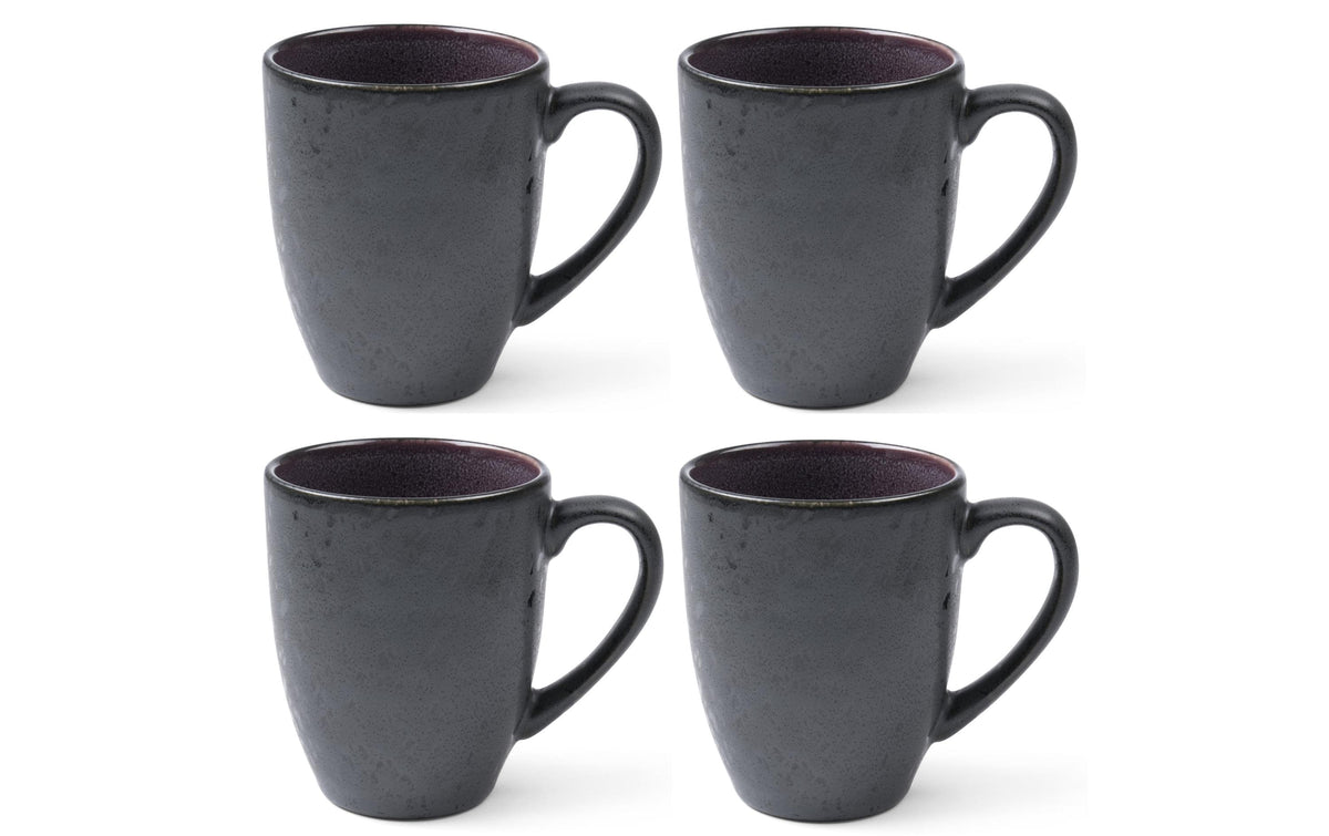 Bitz, Kaffeetasse 300 ml, 4 Stück, Dunkelvi