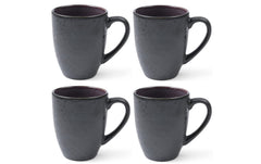 Bitz, Kaffeetasse 300 ml, 4 Stück, Dunkelvi
