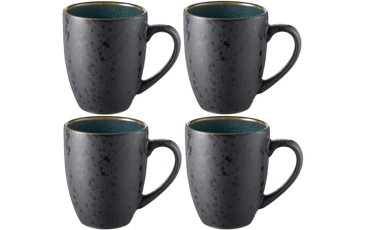 Bitz, Kaffeetasse 300 ml, 4 Stück, Dunkelgr