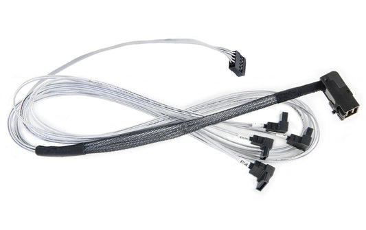 Adaptec HD-SAS Kabel: SFF-8643-4xSATA, 0.8m