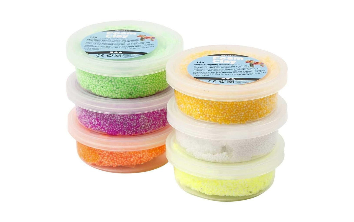 Creativ Company, Modellier-Set Foam Clay 6