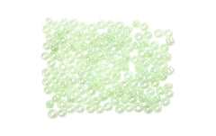 Creativ Company | Rocailles-Perlen 8/0 Hellg | hellgrün, 25 g, D: 3 mm, Loch D: 0.6-1 mm