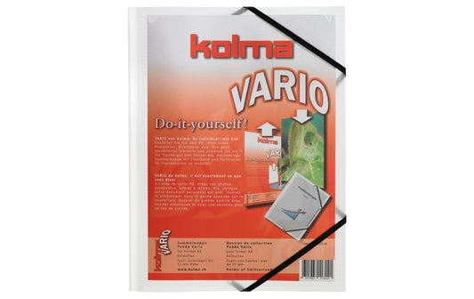 Kolma | Gummizugmappe Penda Vario A4 | KolmaFlex, farblos