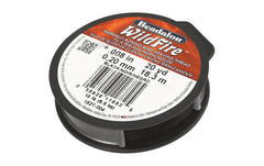 Creativ Company | Perlengarn 0.20 mm | schwarz, Stärke: 0.20 mm, 18,3 m