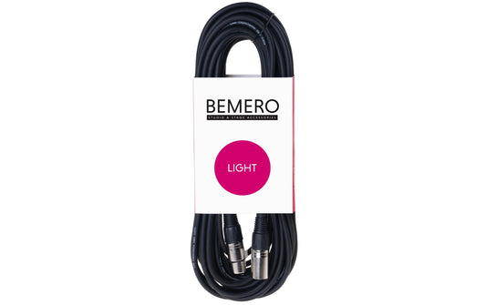 Bemero BLC1011-1200BK DMX-Kabel 3-Pol 12m