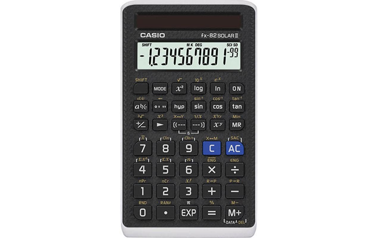 Casio Schulrechner FX-82 Solar 2