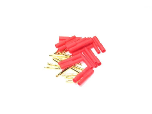 EP | 2mm Gold Stecker / Buchse mit Gehäuse