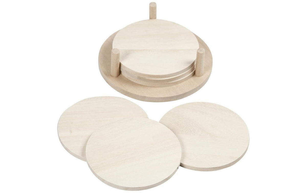 Creativ Company Holzuntersetzer 9.5 cm