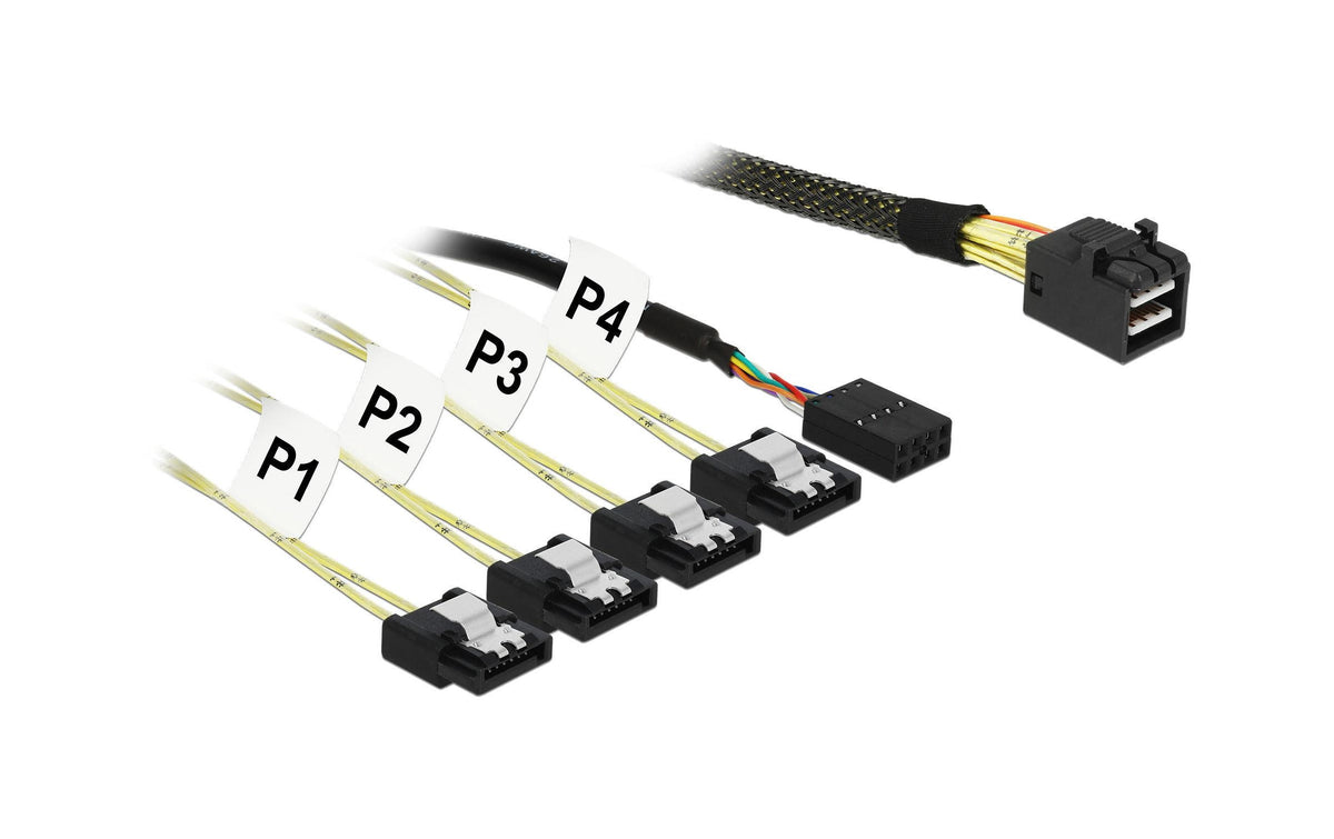 Delock HD-Mini SAS Kabel