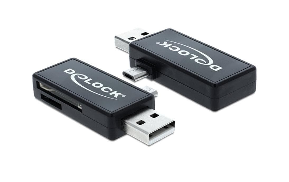 DeLock 91731  Micro USB OTG Card Reader