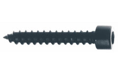 Visaton | Spezial-Holzschrauben 4 x 25 mm | 24er-Pack, schwarz, 5089