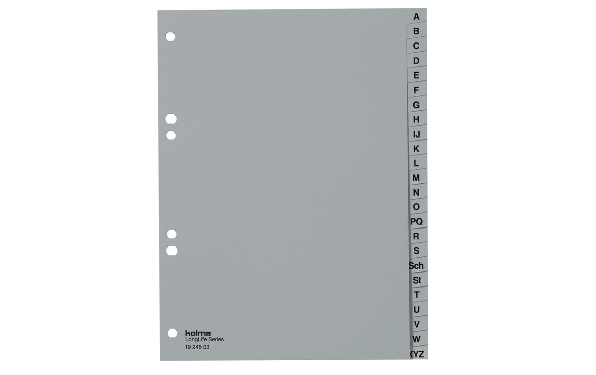Kolma Register A5 LongLife hoch A-Z