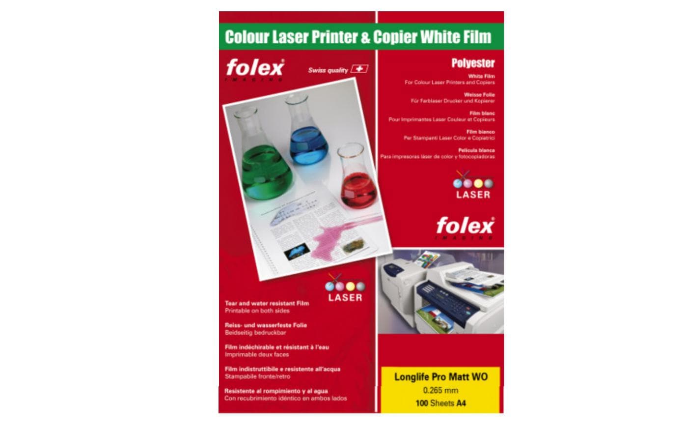 Folex Longlife Pro Matt WO Folie A4